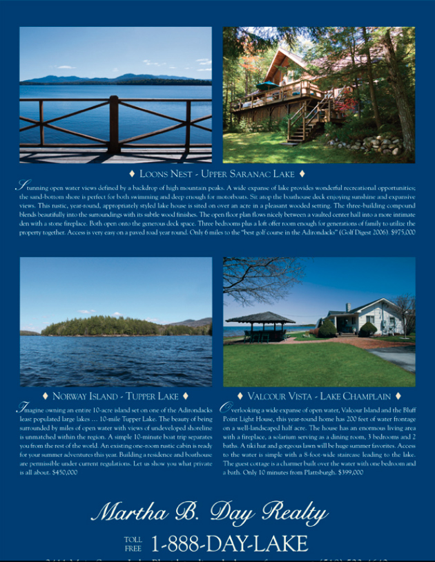 Lakefront Property Adirondack